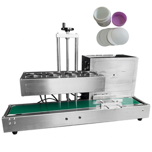 Electric Semi-Automatic Impulse/High-Frequency Sealing Machine Aluminum <b>Foil</b> Film Cans Barrels Cartons Bottles Beverage Chemical - Product Image 1