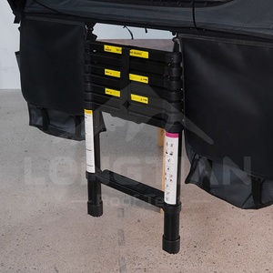 Carpa de techo con carcasa de aluminio 230 x 152 cm, tela 280G, toldo 420D, apertura rápida, escalera telescópica, bolsa para calzado, OEM ODM RTT para SUV y camioneta - Product Image 2