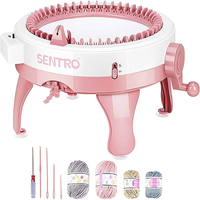 Machine à tricoter simple DIY en gros pour enfants intelligents - Tricotage