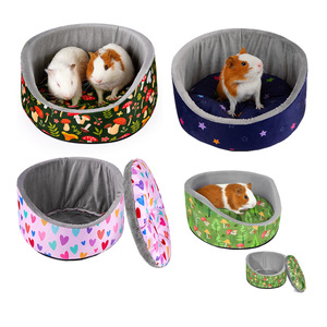 Escondite para Cobayas, Casa Cómoda para Hámster, Cama, Túnel para Conejos, Lavable, Accesorios para Jaulas de Mascotas Pequeñas, Nido para Animales Pequeños - Product Image 6