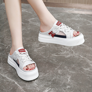 Zapatillas deportivas de mujer 2026: Antideslizantes, transpirables, con cordones, huecas, a la moda, para otoño, primavera y verano. Siempre en tendencia. - Product Image 4