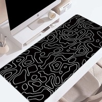 Tapis de souris et clavier de jeu simple de 3 mm à prix de gros, grand tapis de bureau personnalisé pour le bureau