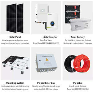 Deye <strong>Hot</strong> Sell Complete <strong>Solar</strong> <strong>Panel</strong> Energy <strong>System</strong> 5kw 8KW 10kw Home Use Hybrid <strong>Solar</strong> Power <strong>System</strong> Factory <strong>Price</strong> OEM - Product Image 3