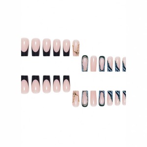 <span class=keywords><strong>Faux</strong></span> <span class=keywords><strong>ongles</strong></span> longs de style papillon, luxueux, chics et sophistiqués, prêts à porter. Vente en gros disponible. - Product Image 6