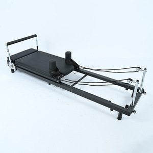 Machine de Pilates pliable multifonctionnelle avec 2 réglages de hauteur pour studio de Pilates, entraînement profond du tronc - Product Image 6