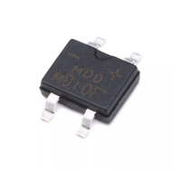 Module de pont redresseur SMD MB10F 1A 1000V original et neuf - Diode redresseuse passivée en verre monophasée
