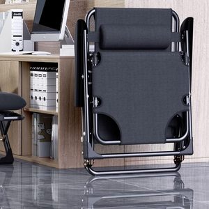 कॉम्पैक्ट धातु फ्रेम लाउंज बिस्तर समायोज्य बैकरेस्ट फोल्डेबल बैकरेस्ट फोल्डेबल रिक्लेनिंग चेयर - Product Image 6