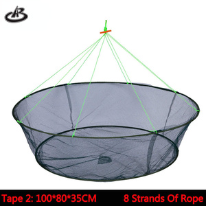 Lưới đánh cá gấp miệng rộng 80-100cm, dùng bắt tôm, cá, lươn, cua, mồi câu cá - Product Image 3