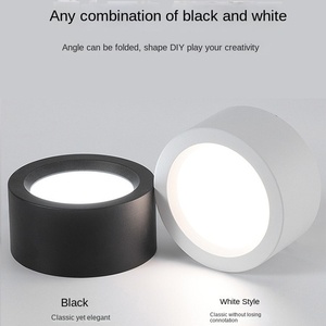 Spot LED rond Aluminium Intérieur Extérieur Hôtel Maison Couloir Cylindre Plafond Mur Montage en surface Downlights - Product Image 6