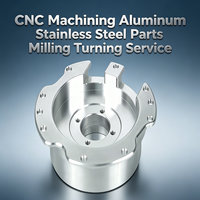 Servicio de Mecanizado CNC Personalizado para Piezas de Brida de Acero Inoxidable y Aluminio para Equipos de Robótica, Automatización y Aeroespacial