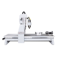 Quick Roterende As 600X900Mm 3 4 As Mini Hout Machine 3d Hobby Cnc Router 6090