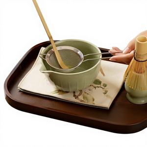 Juego de Batidores de Matcha Más Vendido, 10 Piezas, Incluye Tazón de Cerámica, Colador de Té, Taza Medidora, Ecológico, para Ceremonia del Té - Product Image 1
