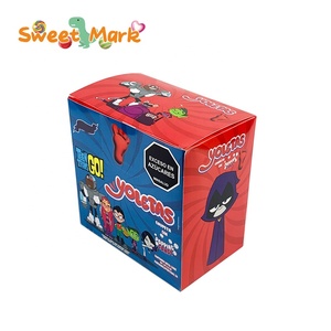 Sucettes Halal aux Fruits Yoletas en Forme de <span class=keywords><strong>Pied</strong></span> avec <span class=keywords><strong>Poudre</strong></span> Pétillante - Product Image 4