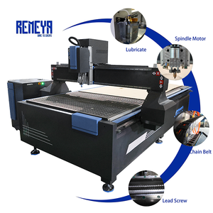 Machine de découpe de verre ATCCNC, machine de gravure, 4 axes, changeur d'outils automatique, équipement de découpe pour l'architecture REMEYA - Product Image 1