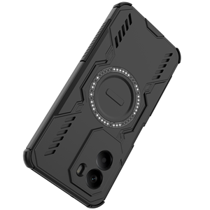 New Tản Nhiệt Cánh Lá Chắn Trường Hợp Vỏ Túi Khí Chống-Mùa Thu Thả Bảo Vệ Bảo Vệ <span class=keywords><strong>Cover</strong></span> Quay Lại Trường Hợp Đối Với Xiaomi POCO M7 4G - Product Image 3