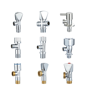 IFAN Venta caliente Diseño de alta presión Agua de inodoro 90 grados 1/<span class=keywords><strong>2</strong></span> "<span class=keywords><strong>3</strong></span>/4" Válvula de ángulo de latón - Product Image 2