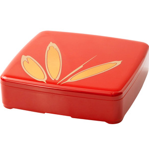 Caja de almacenamiento de té Pu Erh, caja de té de plástico roja con tapa para accesorios de ceremonia del té, embalaje de regalo - Product Image 5
