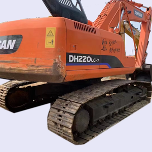รถขุดมือสอง Doosan DH220lc-7 จากเกาหลี DX220 DX225 รถขุดตีนตะขาบ 22 ตัน เครื่องยนต์ไฮดรอลิก Doosan - Product Image 1