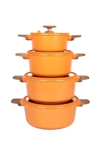 Poêle à frire profonde à fond d'induction Cooklover 28cm en aluminium moulé sous pression - Product Image 2