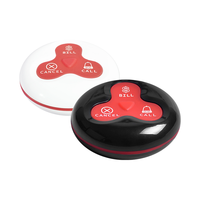 Commande d'appelant sans fil Restaurant Fast Food Waterproof Vibrate Beeper Guest Queue Paging System for Customers