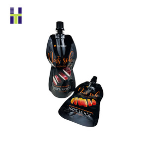 Bolsa de Pie Personalizada con Impresión por Grabado, Laminada en PE, con Cierre Hermético y Precinto de Seguridad para Bebidas de Jugo de Guayaba - Product Image 4