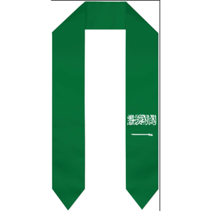 Écharpe de remise de diplôme personnalisée avec drapeaux de tous les pays, 48 équipes nationales de football, écharpe de remise de diplôme pour étudiants internationaux - Product Image 6