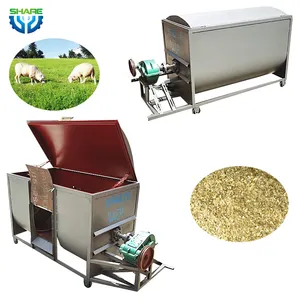 Mesin pencampur mineral pakan ternak susu mesin pencampur pemotong jerami forage