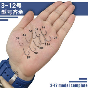 Fishing Hook <b>Box</b> With Waist Belt 3-12# Upward Hook Freshwater Fishing <b>Tackle</b> High Strength Lake Use - Product Image 4