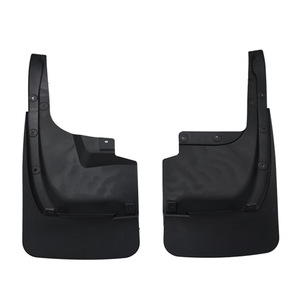 Lexus LX570 <b>Mud</b> <b>Flaps</b> 2016-2024 Rear Pair Plastic Black Car Deflectors - Product Image 2