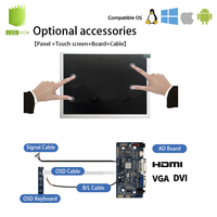 Écran LCD industriel TIANMA 10,4'' 1024x768 TM104TDGP10 pour terminal de soudage, modules LCD 10,4 pouces