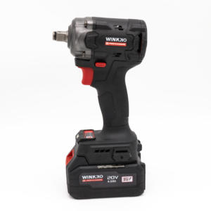 Clé à chocs sans fil sans balais à batterie au lithium, outil robuste <span class=keywords><strong>18V</strong></span> 20V, mandrin 1/2 pouce, couple 410 N.m, vitesse variable, 1,5 kg - Product Image 3