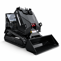 Livraison gratuite, mini-chargeuse sur chenilles compacte avec moteur Kubota CE EPA EURO5 pour travaux agricoles, de construction et d'aménagement paysager