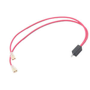 Faisceau de câblage pour klaxon de voiture 24V 16 Ohm rose, adaptateur un vers deux pour accessoires de modification de klaxon escargot - Product Image 1
