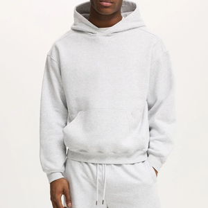 ชุดเซ็ตเสื้อฮู้ดดี้และกางเกงขาสั้นลำลองผ้าโพลีเอสเตอร์/คอตตอนคุณภาพสูง ระบายอากาศได้ดี ปรับแต่งได้ สำหรับฤดูใบไม้ร่วง สไตล์สตรีทแวร์ พร้อมลายพิมพ์ดิจิทัล - Product Image 5