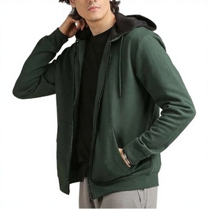 Sweat à capuche pour homme en coton 100% de qualité supérieure, très vendu, lourd, avec poches, design personnalisé, service OEM - Product Image 3