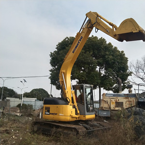 Excavatrice Komatsu PC128 d'occasion, 12,8 tonnes, moteur Cummins, pompe hydraulique Kawasaki, moteur d'origine japonaise, 1200-2000 heures, 90% neuve - Product Image 4