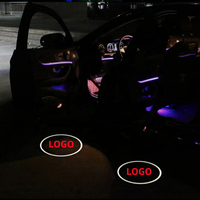 Lampe de bienvenue de voiture en gros d'usine logo personnalisable projecteur de porte de voiture Hd lampe laser lumière de bienvenue de porte de voiture pour Audi Q7