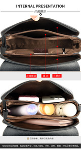 New High Quality Women Messenger Bags for Women Pu Leather Handbags Crossbody Bags Ladies Designer Shoulder Bags <b>Tote</b> Top-handle - Product Image 5