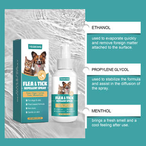 Spray <span class=keywords><strong>anti</strong></span>-puces et tiques pour chiens et chats, ingrédients naturels, <span class=keywords><strong>efficace</strong></span>, non irritant, longue durée, pour l'extérieur, vente chaude - Product Image 6