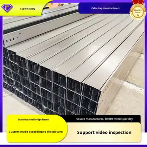 Gouttière de câbles en acier inoxydable, support de pont métallique pour <span class=keywords><strong>garage</strong></span> souterrain, centre commercial, complexes commerciaux - Product Image 2