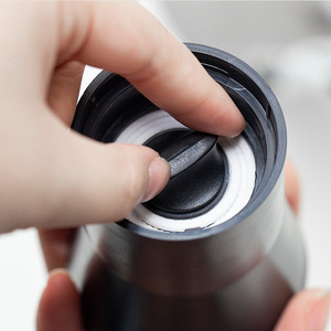 Moulin à café manuel en acier inoxydable, corps en acrylique, compatible lave-vaisselle, pour usage domestique - Product Image 3