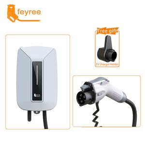 Station de recharge pour véhicules électriques Feyree 7 kW de niveau 2 pour la maison, niveau 2 IEC 62196-2, chargeur de batterie de voiture industriel pour chargeur de véhicules électriques OCPP - Product Image 1