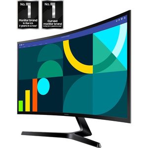 Monitor Curvo para Computadora Samsung de 27\" Serie Essential S3, FHD, 1800R, con Modo de Juego de 100Hz, Comodidad Ocular Avanzada para HDMI - Product Image 3