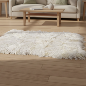 Muestra de Soporte para Ventas al por Mayor de Fábrica China: Alfombra de Pelo Largo de Piel de Cabra, Piel de Oveja Cruda Auténtica, Placa de Piel de Oveja de Pelo Largo, Alfombra de Pelo de Cabra - Product Image 4