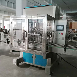 500-2000ml shampooing à Piston à quatre têtes miel lessive liquide pâte peut ligne d'assemblage personnalisée machines de remplissage - Product Image 5