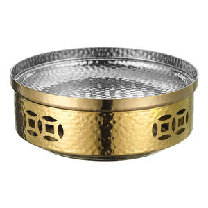 कारखाने की कीमत मिनी थ्री-लेयर स्टील सेवारत पॉट फूड हीटिंग सेट चीनी विशेष व्यंजन शराब स्टोव के साथ ग्रिल्ड मछली पॉट - Product Image 1