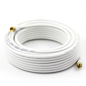 <strong>RG6</strong> Coaxial <strong>Cable</strong> Satellite Dish Install Antenna HDTV TV Video <strong>Signal</strong> Hook-Up <strong>Cable</strong> Audio Video <strong>Cables</strong>