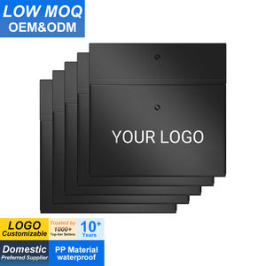 Pochette en plastique <span class=keywords><strong>avec</strong></span> fermeture à pression, classeur pour organiser les documents, format <span class=keywords><strong>A4</strong></span>, pour l'école et le bureau - Product Image 1