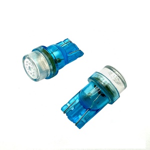 ADT <span class=keywords><strong>T10</strong></span> 194 #555 Nêm Chèn Không Bóng Màu Xanh Màu 2 <span class=keywords><strong>LED</strong></span> 5630smd Bóng Đèn Phẳng AC 6.3 Volt Flipper Pinball Ánh Sáng - Product Image 4