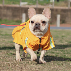 Vêtements pour chien en vente chaude, imperméable classique en PU, réfléchissant, veste de pluie pour chien, veste pour chien - Product Image 1